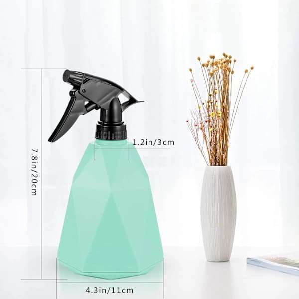 Plastblomstersprøjte Blå Justerbar Sprayflaske 600ml