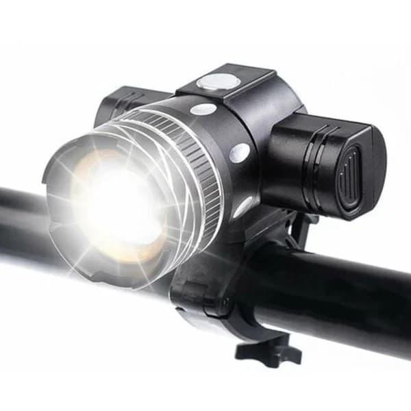 5000 Lumen Bicycle Light, Rechargeable Waterproof LED Headlight