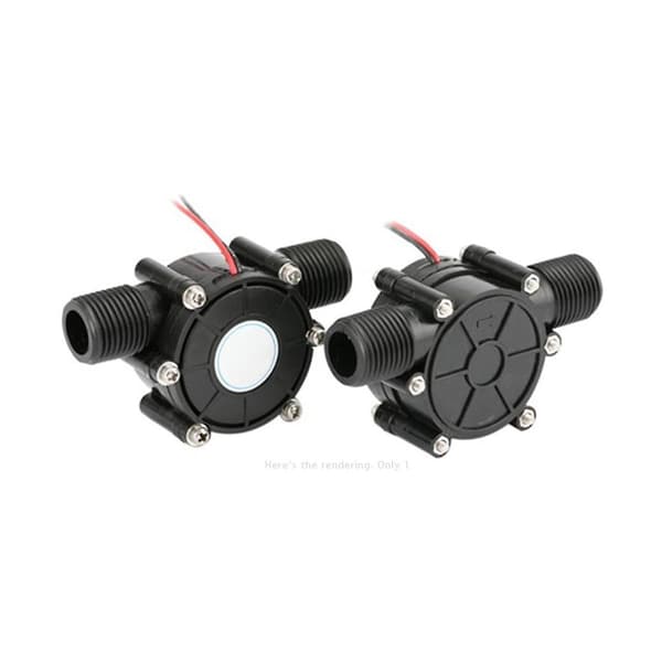 -Hydro Generator 80V 10W DC Vattenflödesgenerator Turbin Generator Vattenkraftkran Vattenflöde Hydrau