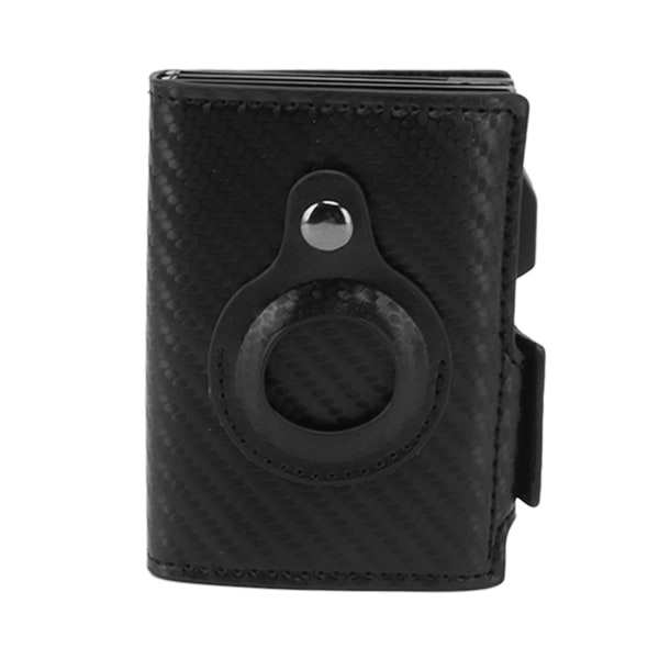 Multi lompakkoklipsi IOS Locator Safe -laitteelle Pieni miesten lompakkoklipsi pankkikorttilaskulle Passport Carbon Fiber Black