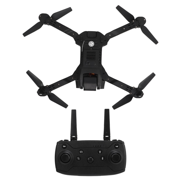 RC Drone med 4K HD-kamera 4-sides hindringer unngåelse Optisk strømningsposisjon i sammenleggbar minidrone for barn over 14 3 batterier