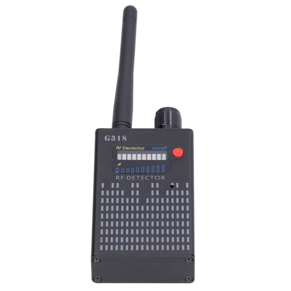 G318 Trådløs signaldetektor Håndholdt signalfinder GPS-fejldetektor Kameradetektorfinder EU-stik 100?240V