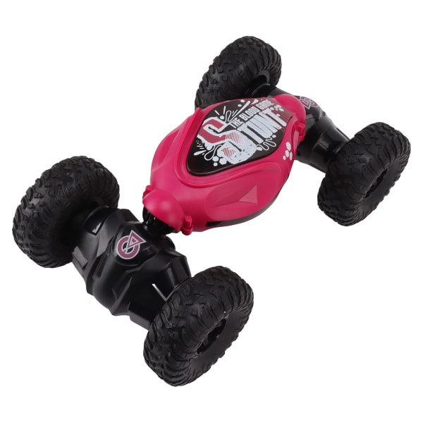 RC Stuntbil 1/16 4WD 2,4G trådløs fjernkontroll Tumbling Stuntbil for barn Rød