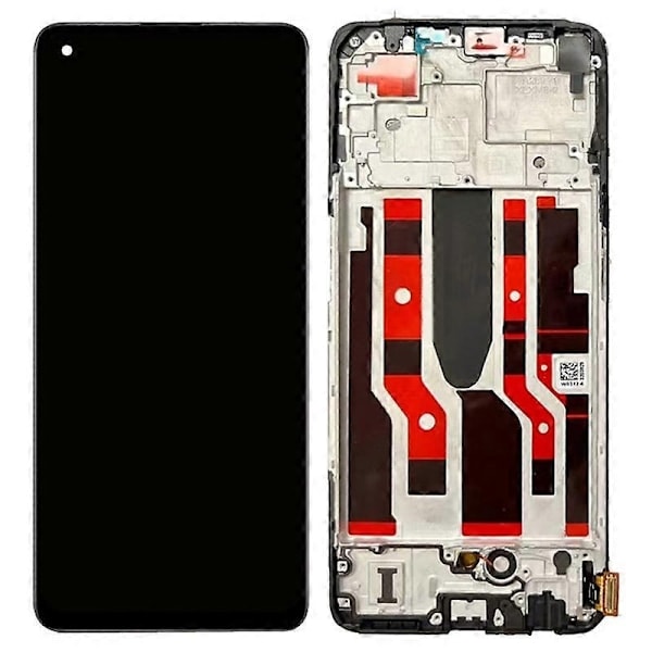 For Oppo Reno8 Lite 5G C-Class LCD Screen and Digitizer Assembly + Frame-Xin（PA）