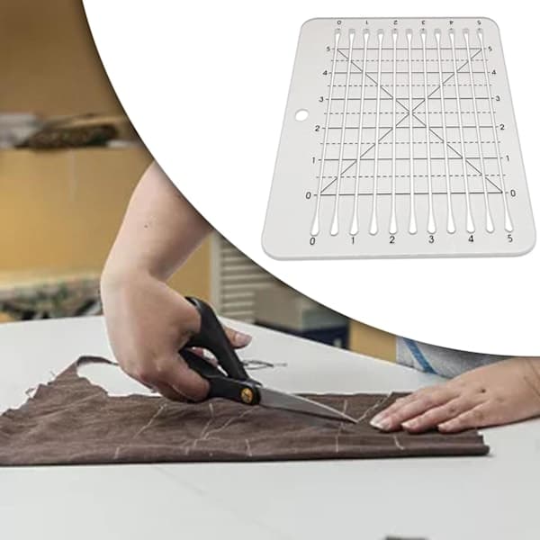 5 Quiltlinjal Mal Patchwork Sjablonger Firkantede Sømlinjaler Tilbehør