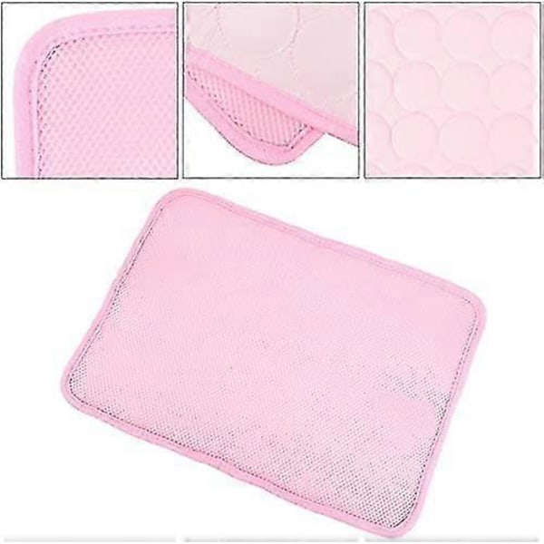 Kølemåtte til Hunde, Kølende Måtte, Vasket Kennel Sofa Seng Køletæppe Pink Pink XL