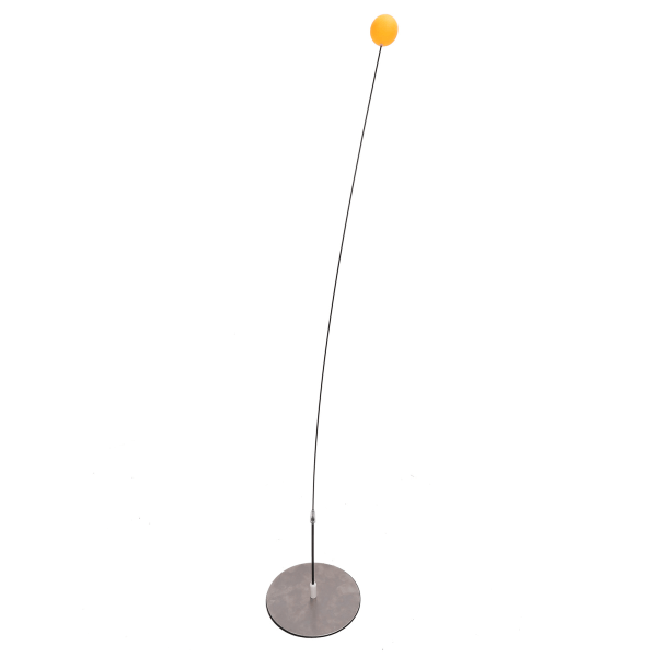 Pöytätennisharjoituslaitteen elastinen varsi ruostumatonta terästä oleva itseharjoittava pong-palloharjoituslaite