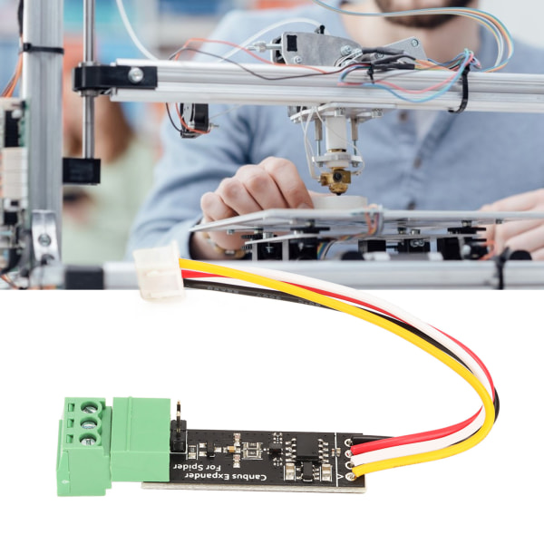 3D-printer CAN Transceiver Nem installation Stabilt Holdbart materiale CANBUS Extender Modul til Spider 2.3 Mainboard