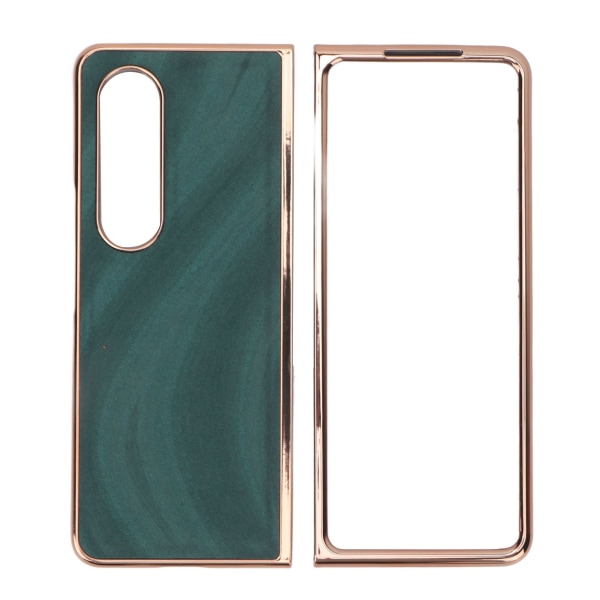 Phone case Nano galvanisering Repsäkert Galaxy Texture Folding Cover för Samsung Galaxy Z Fold 4 Grön