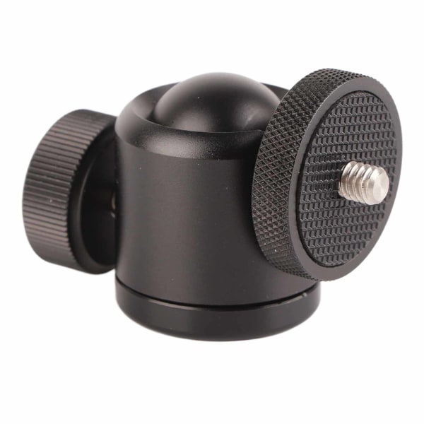 Kameran kolmijalan pallopää 360 astetta pyörivä panoraamajalustakiinnitteinen kuulapää 1/4 tuuman Hot Shoe -kenkällä DSLR-kameralle