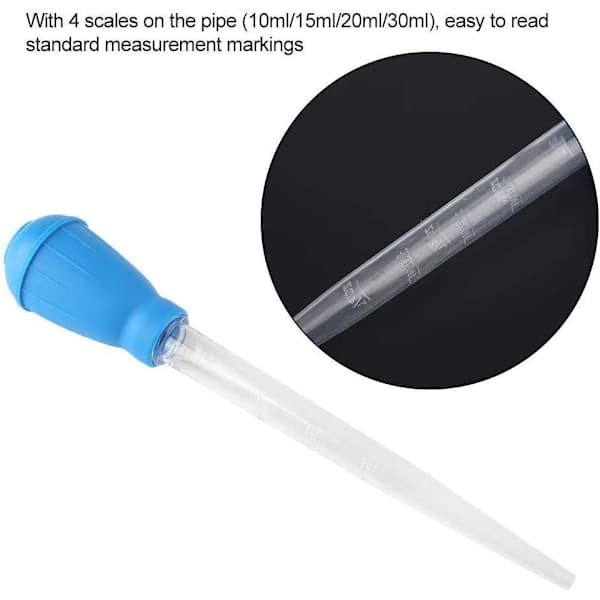 Letvægts akvarierenser - Akvarievandskifter, Pipetteføder med dropper