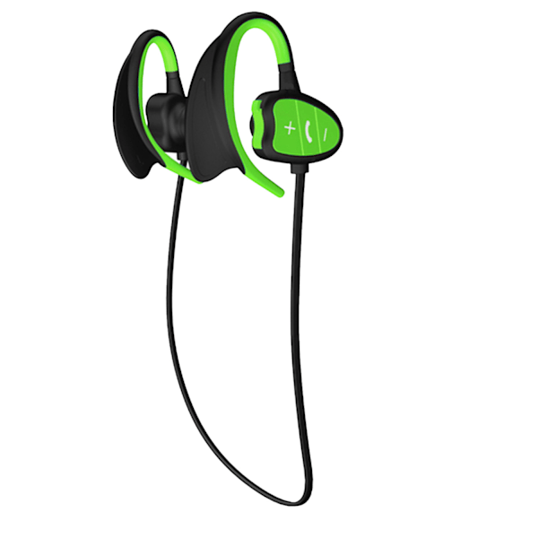 Simhörlurar Trådlösa Bluetooth 5.0 hörlurar IPX8 Vattentäta hörlurar Sportheadset grön (PA)