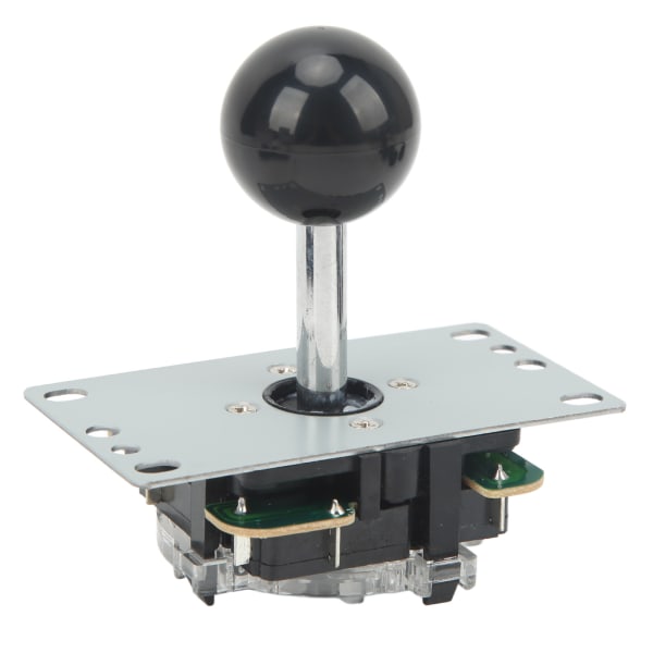 DIY USB ohjain Tietokone Rocker Oval Ball -ohjainsauvat ohjaussirun kanssa Arcade Game Black -peliin