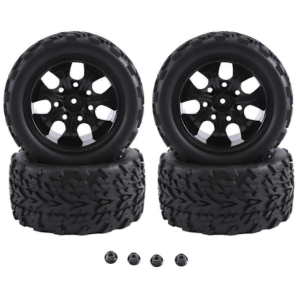 12mm Hex 1/10 RC Lastbil Hjul og Dæk til 2Wd VXL Redcat, A.pa