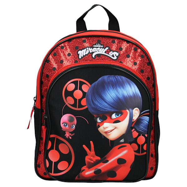 Miraculous Ryggsäck 31 cm LadyBug Väska Skolväska 262