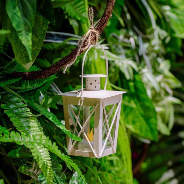 Vintage metal mini dekorative lys lanterner fyrfadslys lysestage dekoration til fødselsdagsfester Bryllup midtpunkt