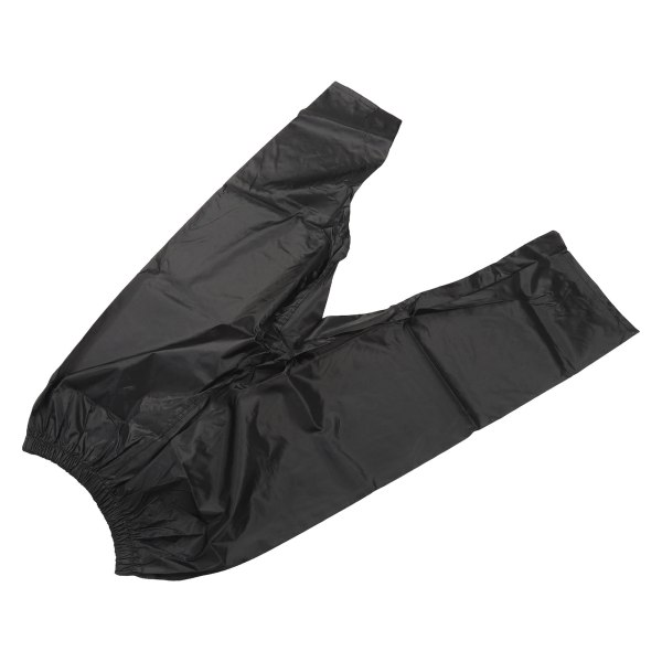 2-delers regntøysett Vanntett jakkebuksedrakt Splitt Reflekterende regnfrakksett for menn og kvinner Svart