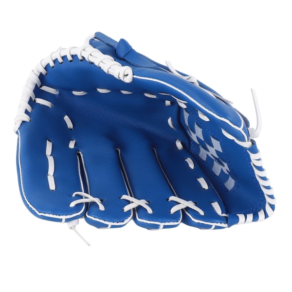 Softball handske 12,5 tommer blå sport baseball handske Outfield Mitt til udendørs træning