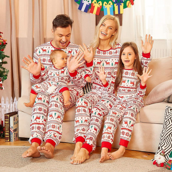 Matchande familjepyjamas julset, matchande julset Dad XL
