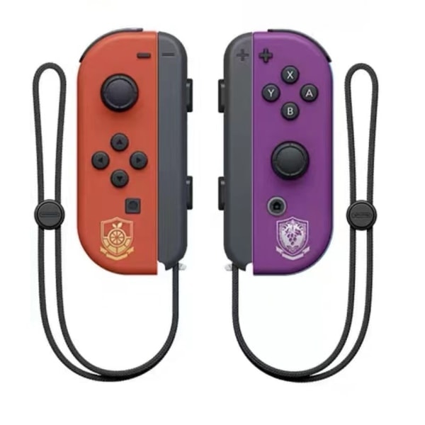 NS Switch venstre og højre håndtag Joycon håndtag Switch Bluetooth håndtag med fjernvækning og håndrem