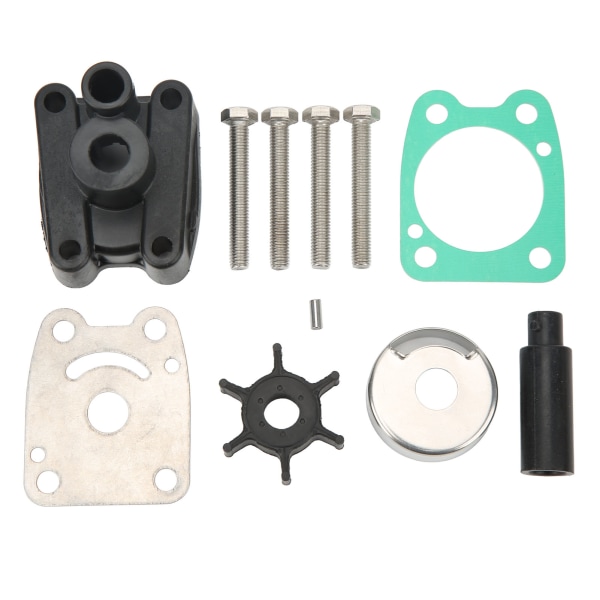 Marine Water Pump Impeller Kit Höghållfast utombordsmotor Vattenpump reparationssats för 2-takts 4-takts 4HP 5HP 6 HP