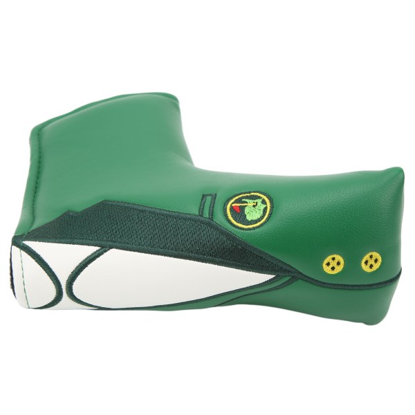 Golf Putter Headcover L-formet vanntett PU Golf Putter Head Cover Ideell gave til Golfer Green