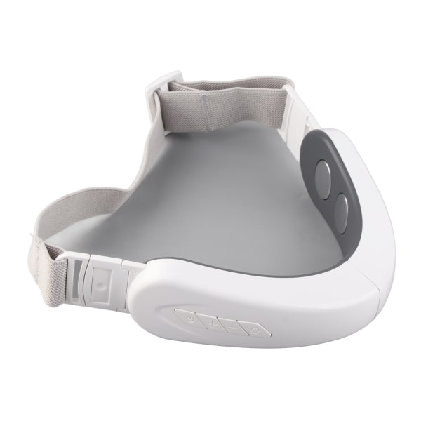 Elektriskt V Face Shaping-bälte 12 växlar Micro Current Massage Dubbelhaklyftmaskin för kvinnor Ansikte Skönhet Vit
