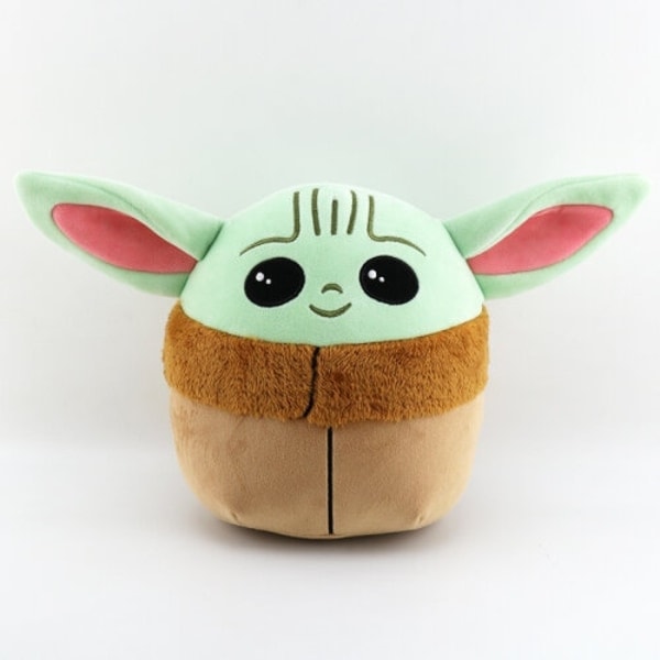 Baby Yoda Plyslegetøj Dockepude Squishmallow blød - Perfekt