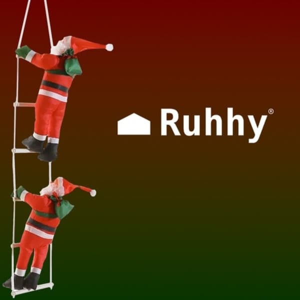 Gnomes on a Ladder - Christmas Decoration