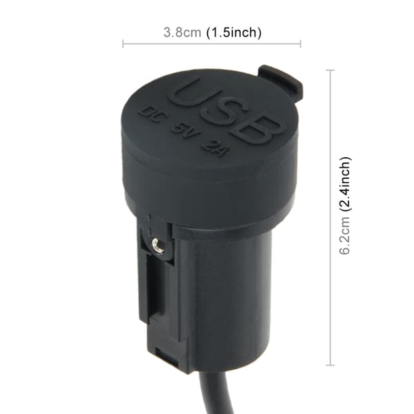 USB-uttak motorsykkel 2XUSB