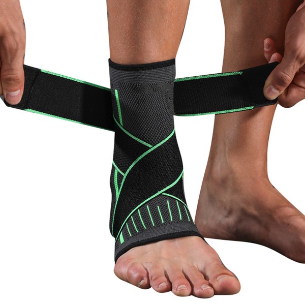 Fotledsbyglar Bekväma andningsbara fotledsstöd med dubbelt tryck för löpning av basket volleyboll L XL