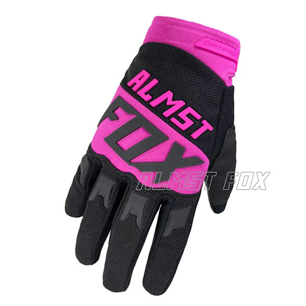 Almst Fox 2021 Aikuisten Motocross Käsineet Race Rider Maastopyöräkäsineet ATV MX UTV BMX Enduro Moottoripyörä Offroad Guantes Unisex 08-Pinkki 08-Pink XL