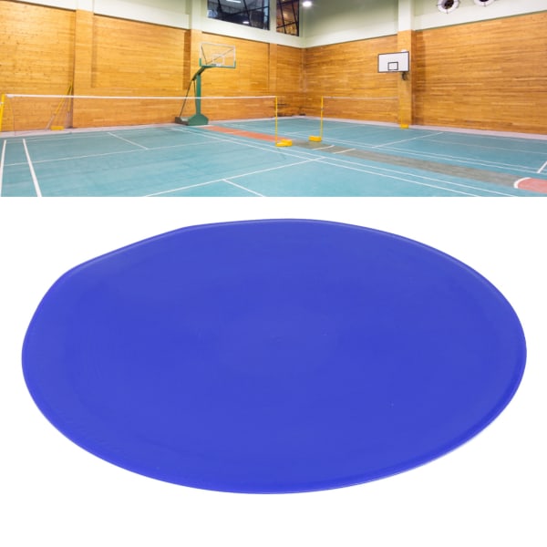10 stk Sports Gulv Spots Marker Flat Disc Marker Lys farge Flat Field Floor Spots for Tennis Fotball Trening Blå
