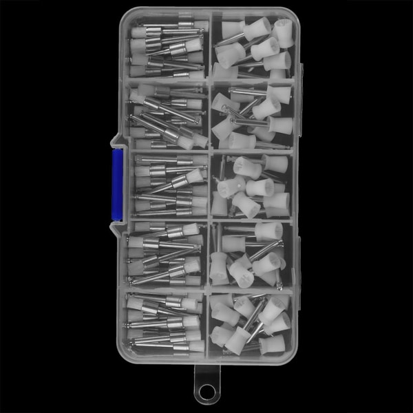 100 kpl / laatikko Hammaskiillotustyökalusarja Hampaiden kiillotusharjakuppi Hammashoitotyökalujen lisävaruste
