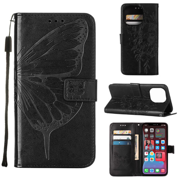 Mobiltelefon Case Hölster Butterfly Wings painot Samsung S21+/S21 Plus 5G