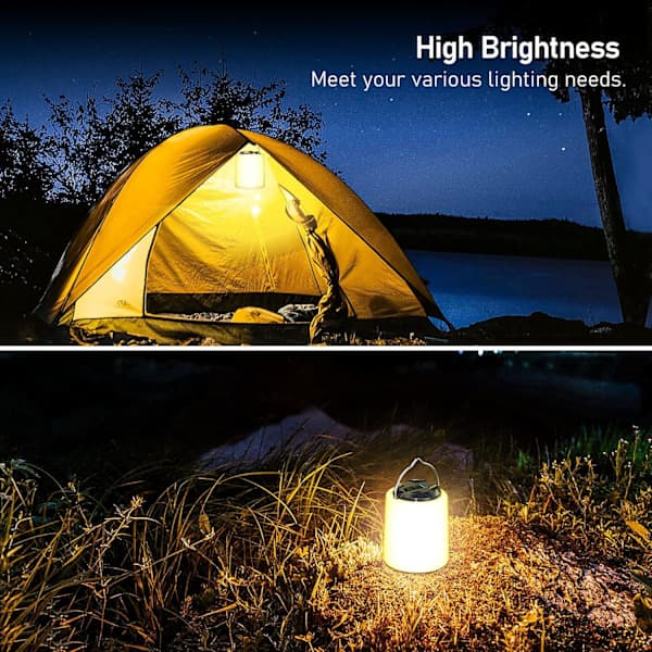 Genopladelig Campinglampe, LED Campinglampe - 30
