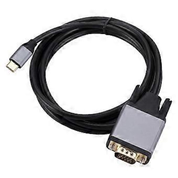 TYPE C - VGA -kaapeli USB 3.1 - VGA-sovitin 10 Gbps HD-näyttöjohto