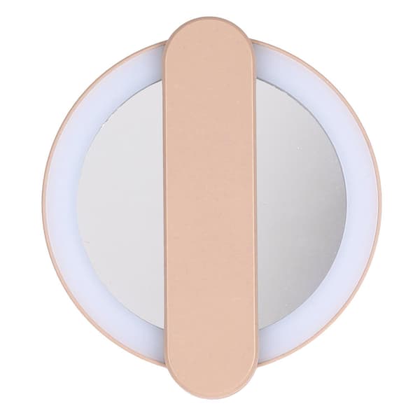 Lommespejl med LED-belysning - USB