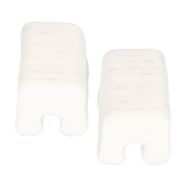 10 par U-formede calluspuder i filt Bløde Komfortable Smertemindske Multifunktionelle selvklæbende calluspuder til kvinder mænd