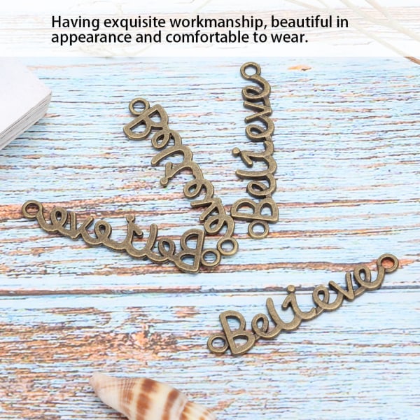 10 stk Vintage armbånd halskæde vedhængsforbindelse DIY smykkefunding tilbehør (type B)