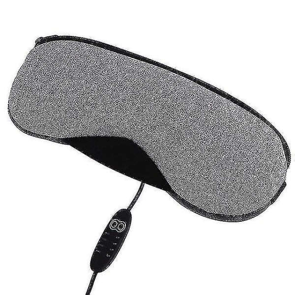 Opvarmet øjenmaske, USB-øjemaske for torre øjne med temperatur- og timerkontrol