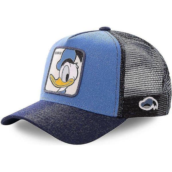 Herre/Dame Anders And Snapback Baseballkasket (KALLE BLÅ)
