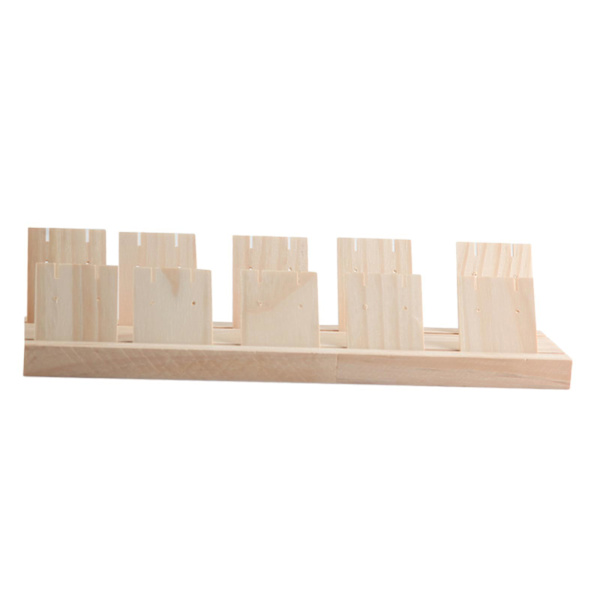 1/2/3 Örhänge Display Stativ Stor Kapacitet för Retail Display Stor 2-fack 22cm Large 2 slot 22cm 1Set