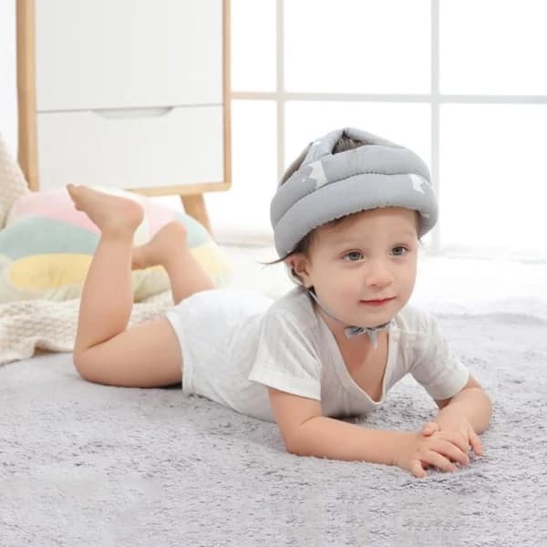 Baby Huvudskydd Mössa Småbarn Anti-fall Rosa B