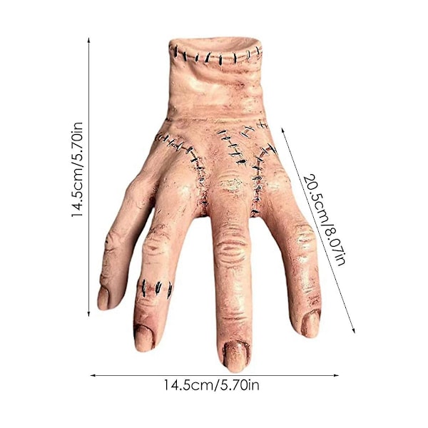 For Onsdags Addams familiedekorasjoner, The Thing Hand From Wednesday Addams, Cosplay Hand By Addam