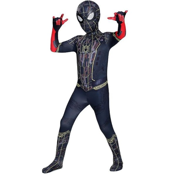 Barn Pojkar Spiderman Cosplay kostym Halloween 100cm