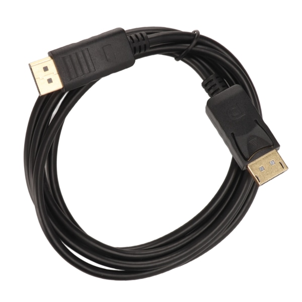 DisplayPort til DisplayPort-kabel 4K Delayless DP til DP-adapterledning for PC TV Monitor Projektor 5,9 fot