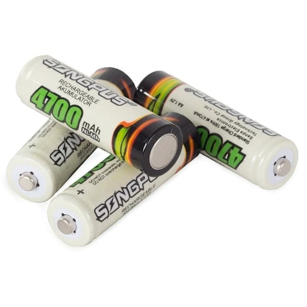 4-pack Uppladdningsbara AA-batterier - 4700 mAh