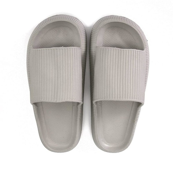 Tofflor Stötdämpande Mjukt EVA Foam Slip-on Grey grå