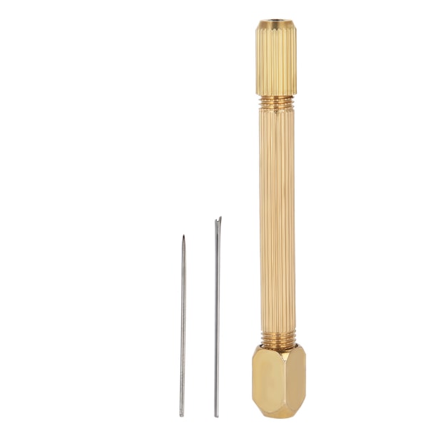 Stålventilerande nål kopparhållare för spetsperuker att göra hårstycken (0,6 mm nålhållare)